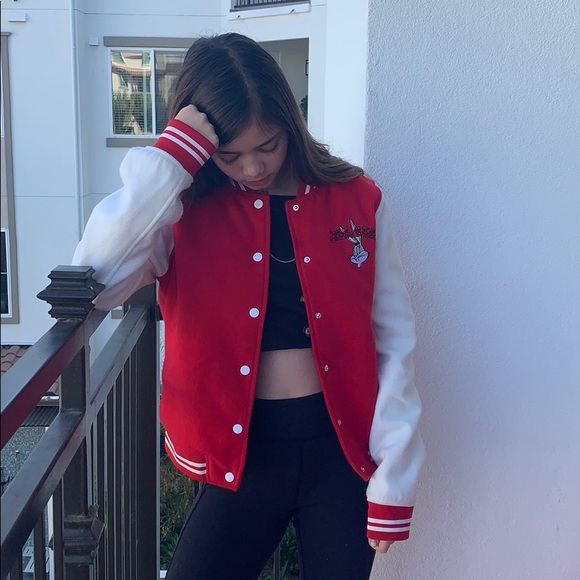 Looney tunes jacket forever 21 Clearance
